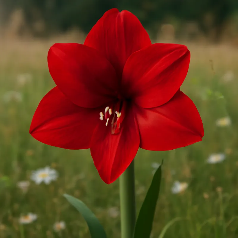Amaryllis – rød – billede 4
