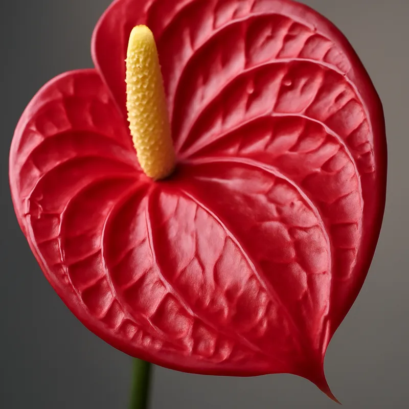 Anthurium (flamingoblomst) – klassisk – billede 2