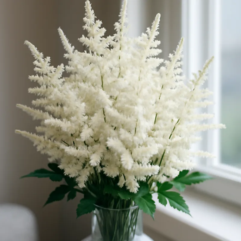 Astilbe – hvid – billede 3