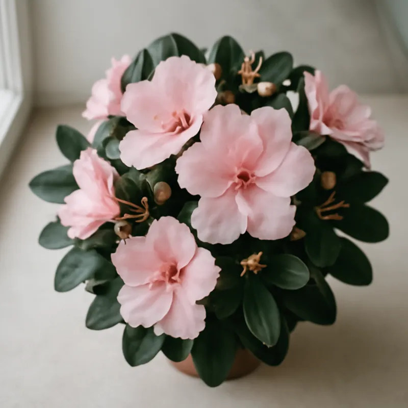 Azalea – rosa – billede 3