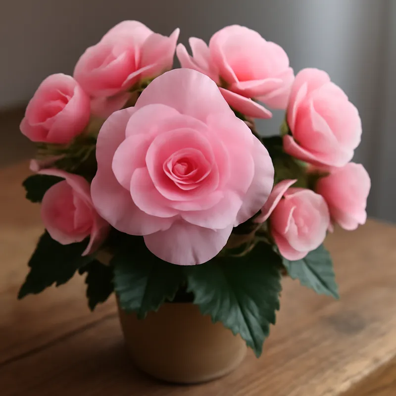 Begonia – rosa – billede 3
