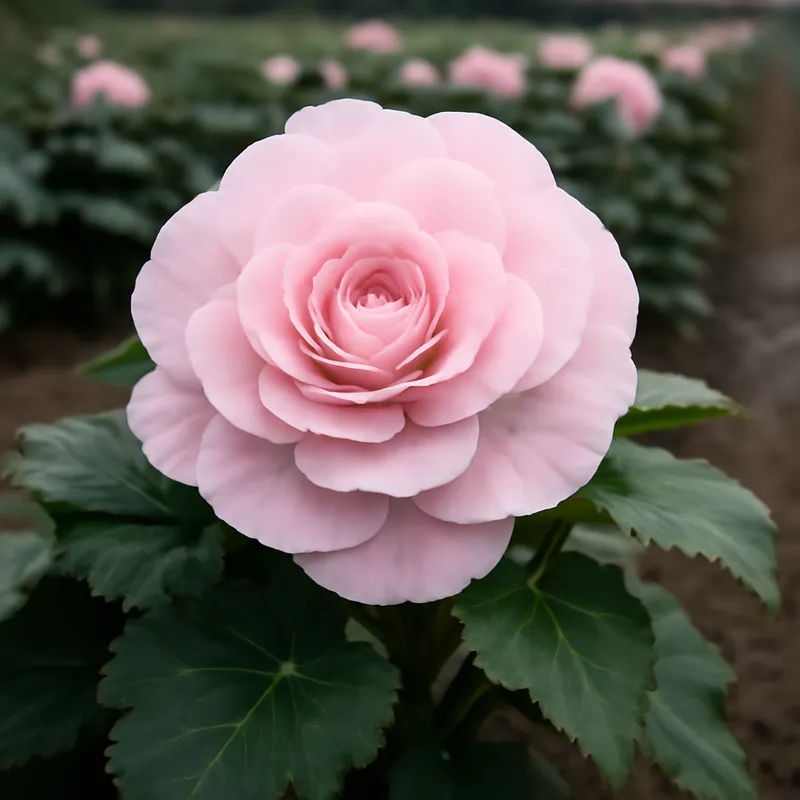 Begonia – rosa – billede 4