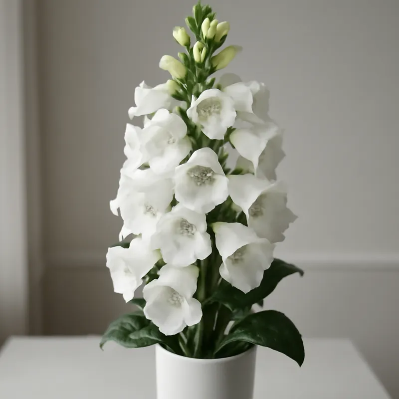Fingerborgsblomst – hvid – billede 3