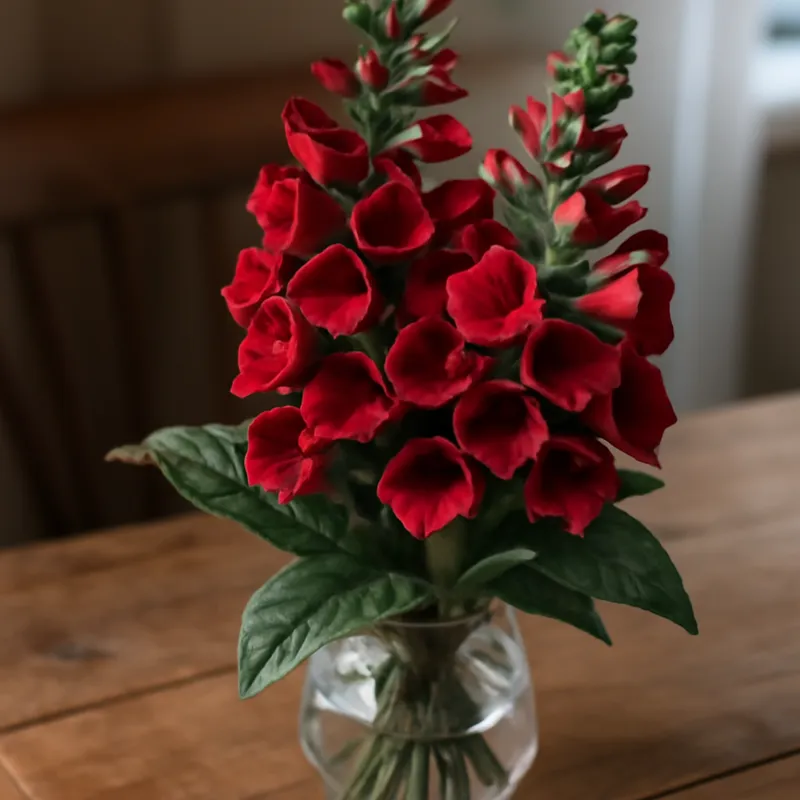 Fingerborgsblomst – rød – billede 3