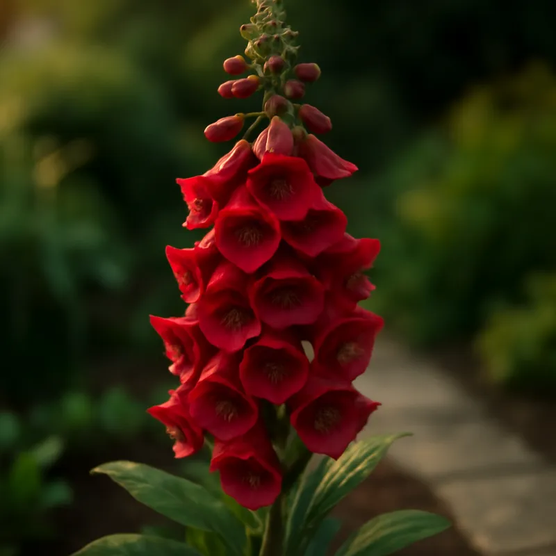 Fingerborgsblomst – rød – billede 4