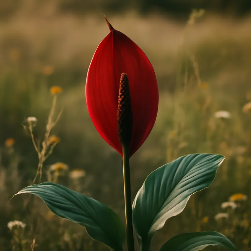 Fredskalle – rød – billede 4