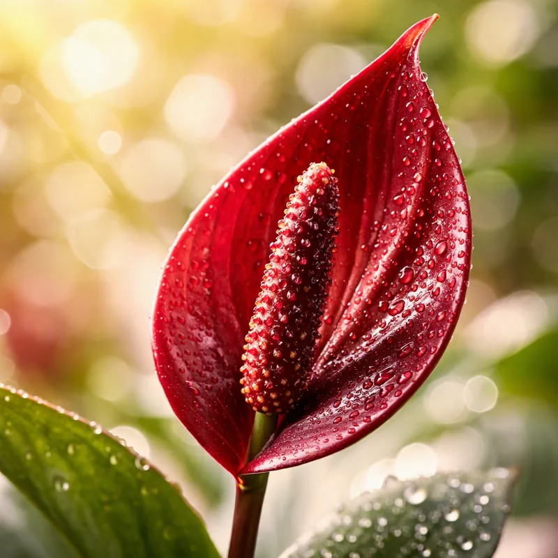 Fredslilje - rød - billede 1