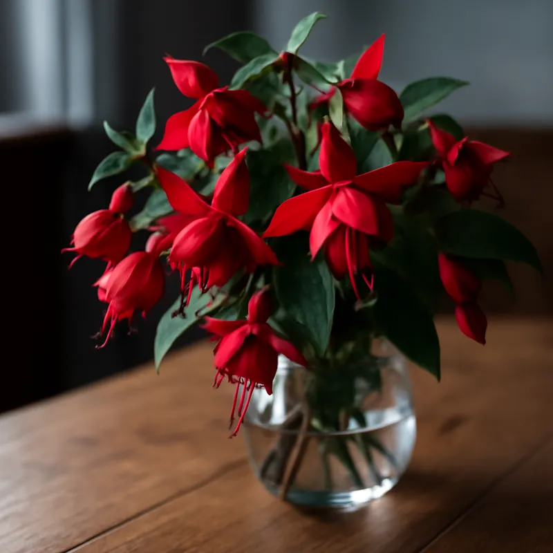 Fuchsia – rød – billede 3