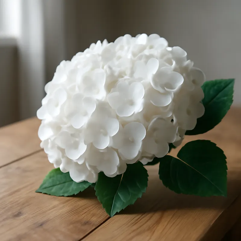 Hortensia – hvid – billede 3