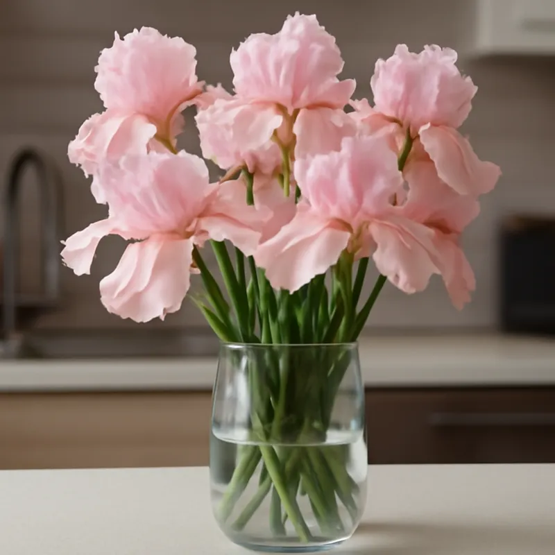 Iris – rosa – billede 3