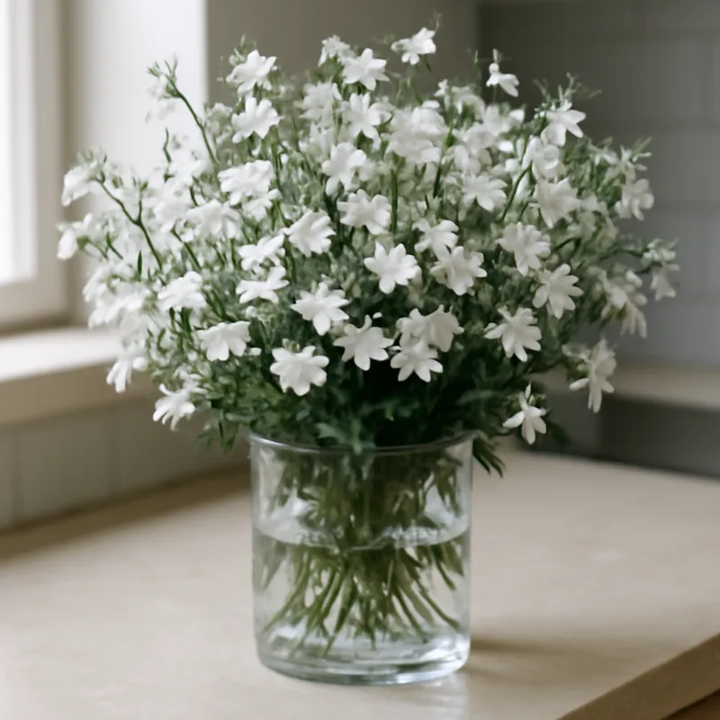 Lobelia – hvid – billede 3
