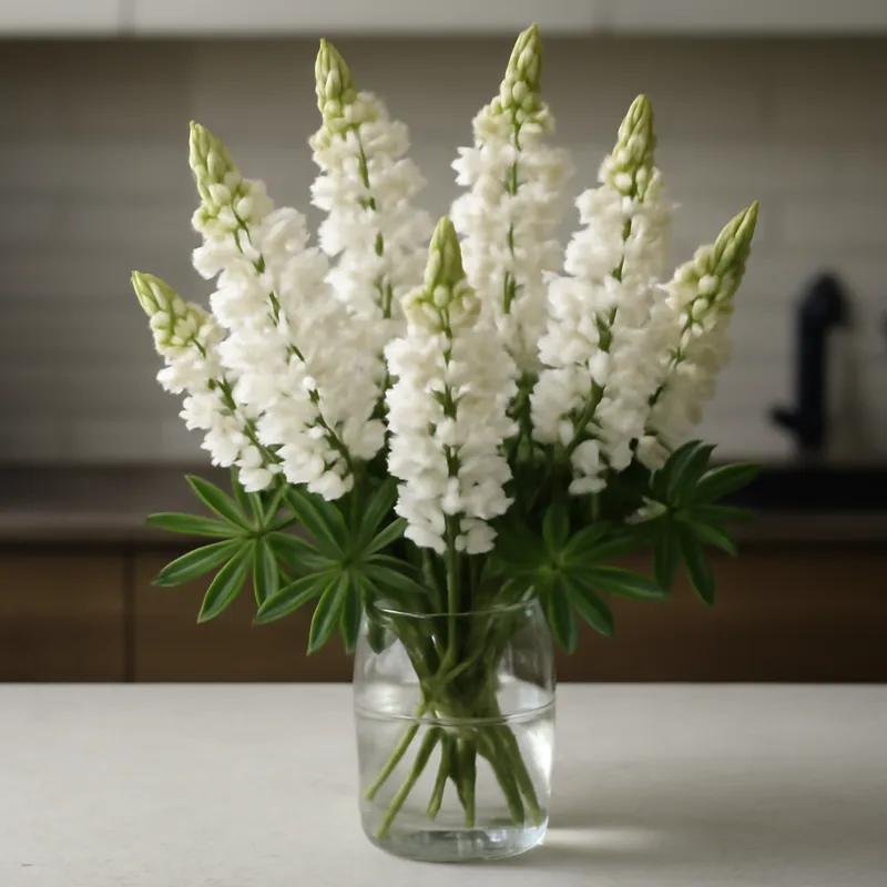Lupin – hvid – billede 3