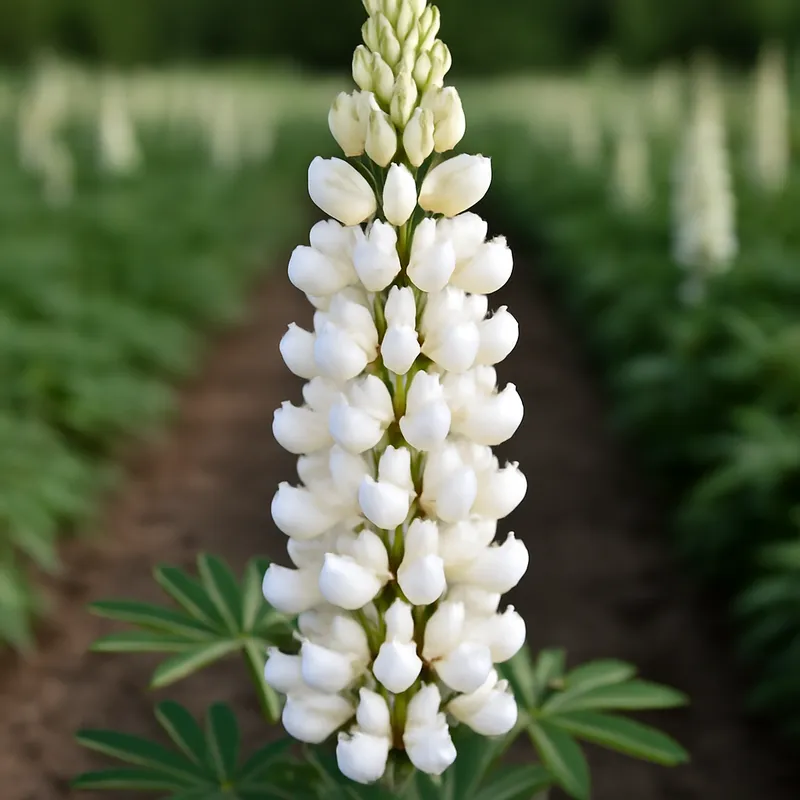 Lupin – hvid – billede 4