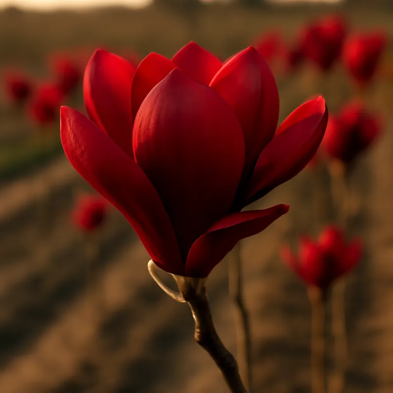 Magnolia – rød – billede 4