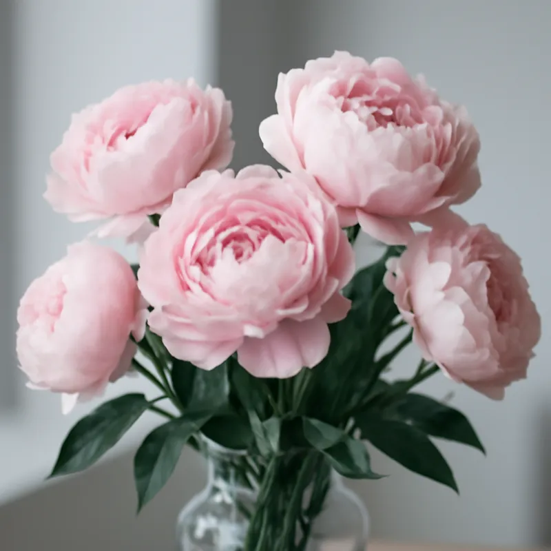 Pæon – rosa – billede 3