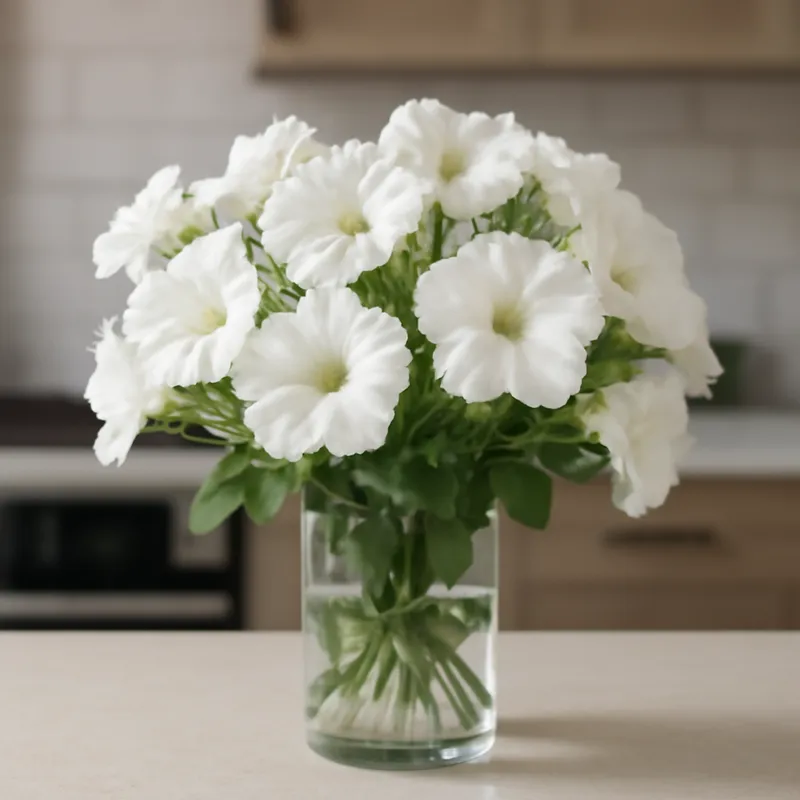 Petunia – hvid – billede 3