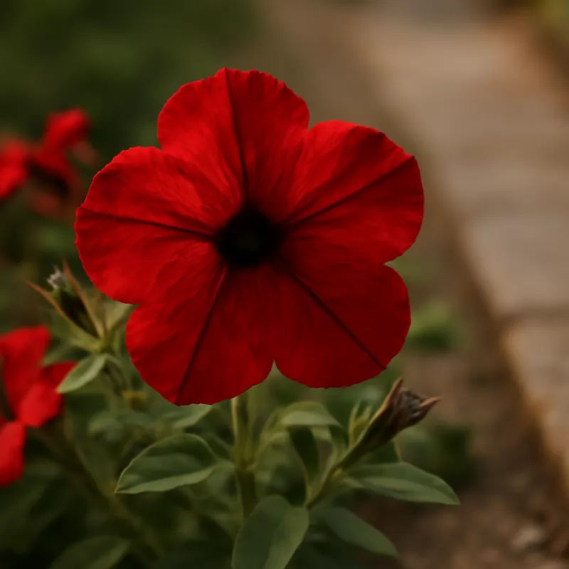 Petunia – rød – billede 4