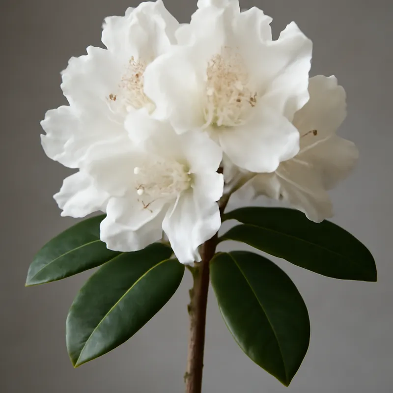 Rhododendron – hvid