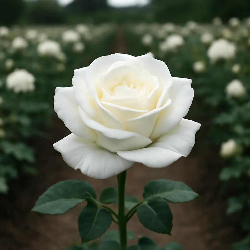 Rose – hvid – billede 4