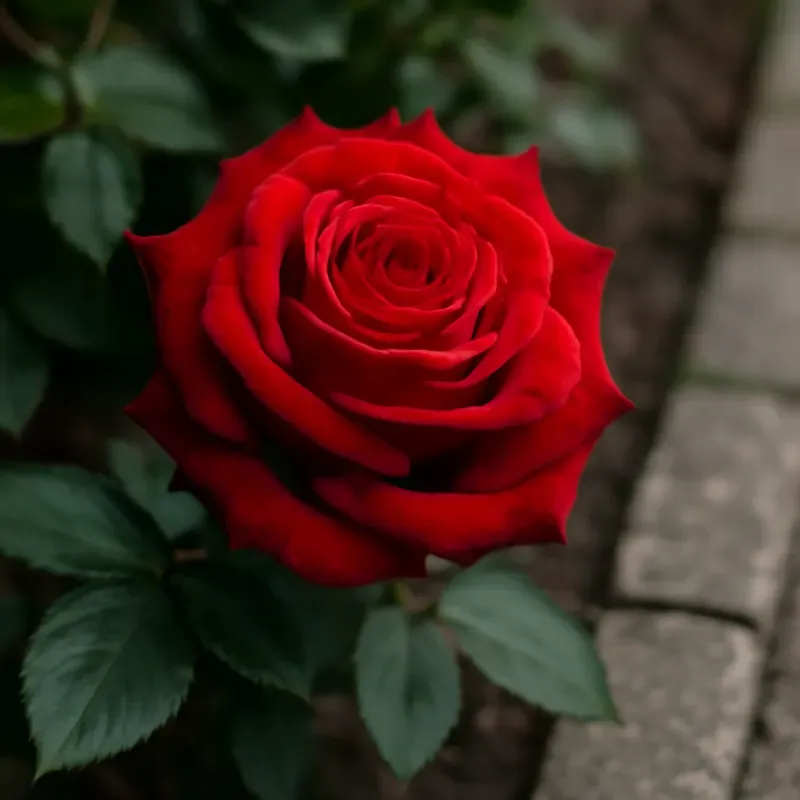 Rose – rød – billede 4