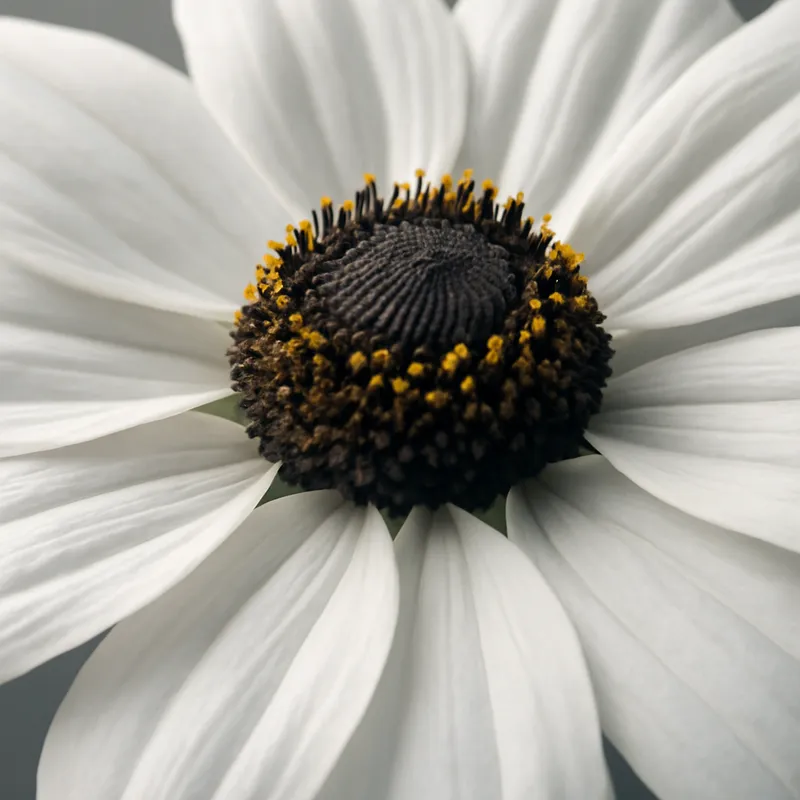 Rudbeckia – hvid – billede 2