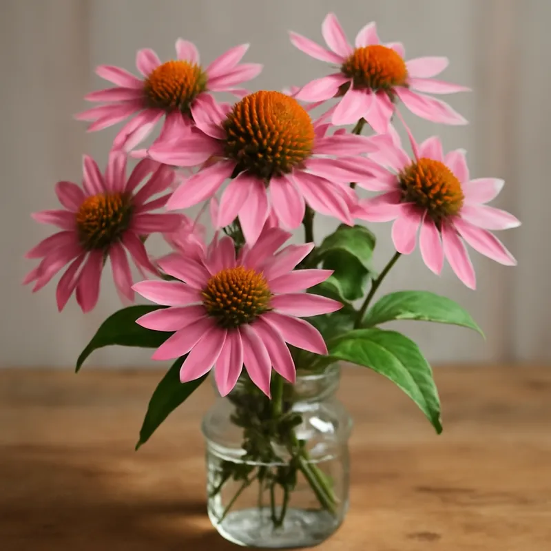 Rød solhatt – rosa – billede 3