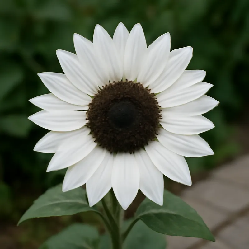 Solsikke – hvid – billede 4