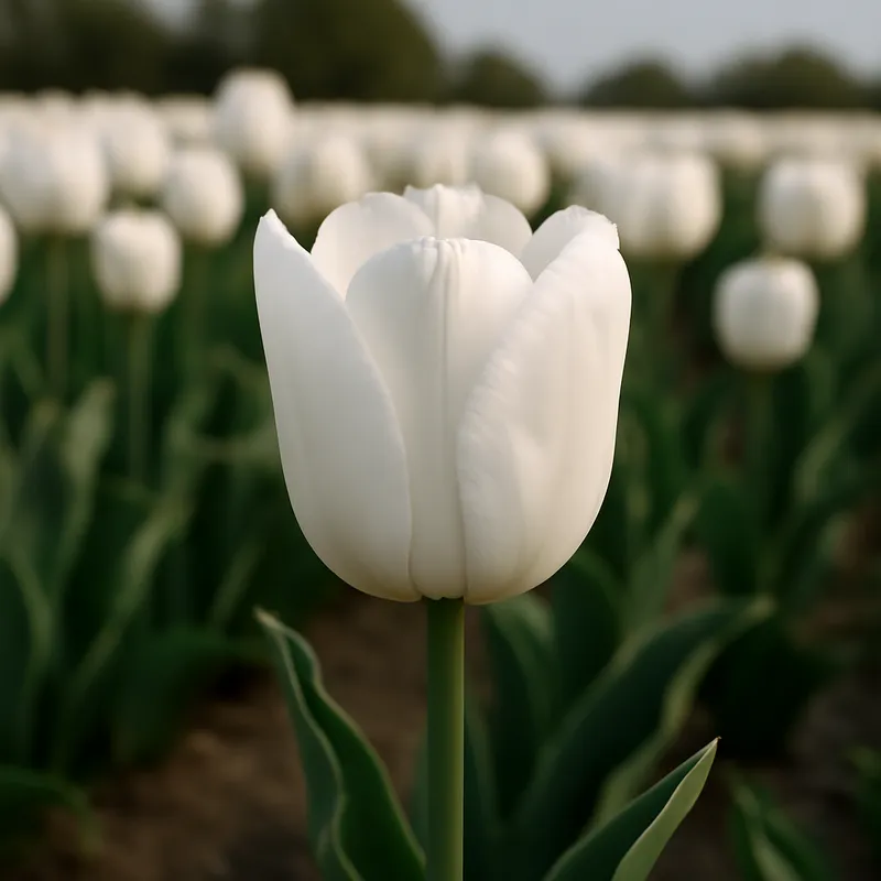 Tulipan – hvid – billede 4