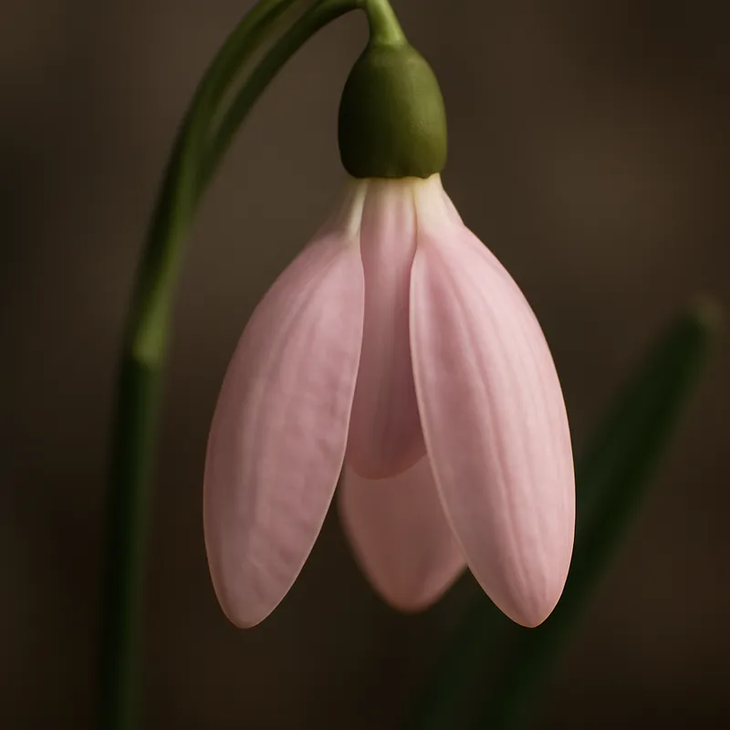 Vintergæk – rosa – billede 2