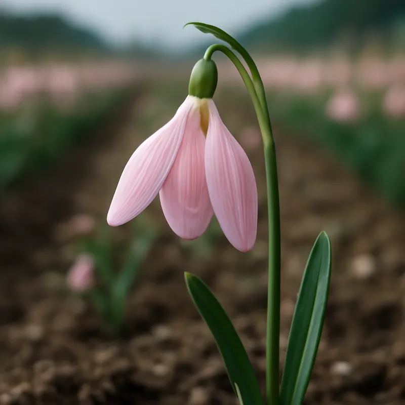 Vintergæk – rosa – billede 4