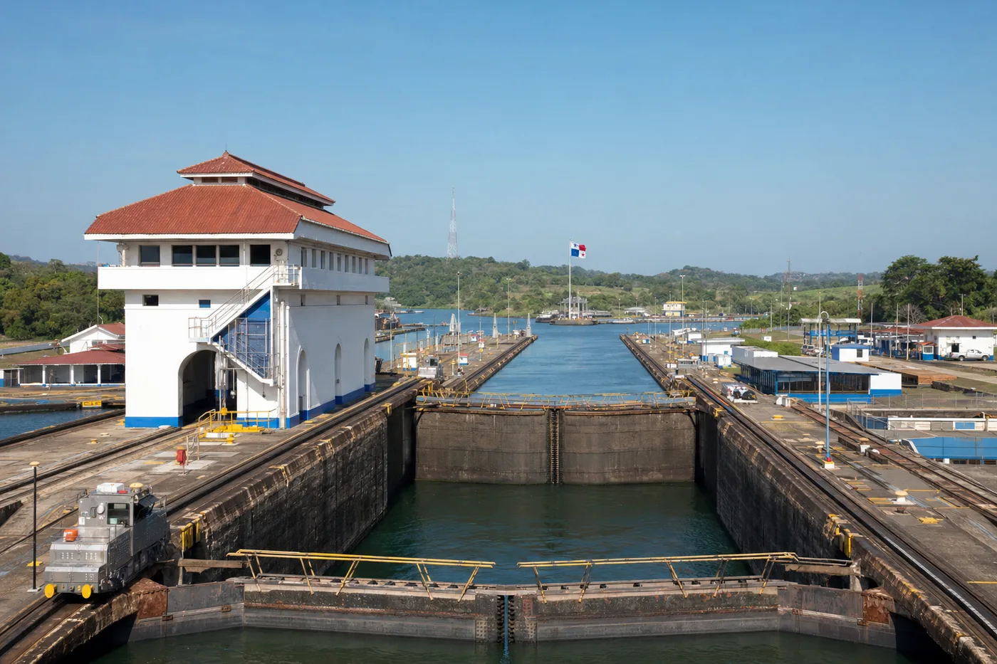 Panama – kendt vartegn med landets flag