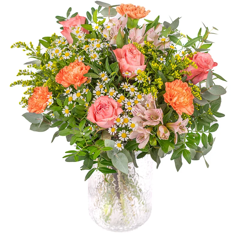 Smuk blomsterbuket til Mors dag